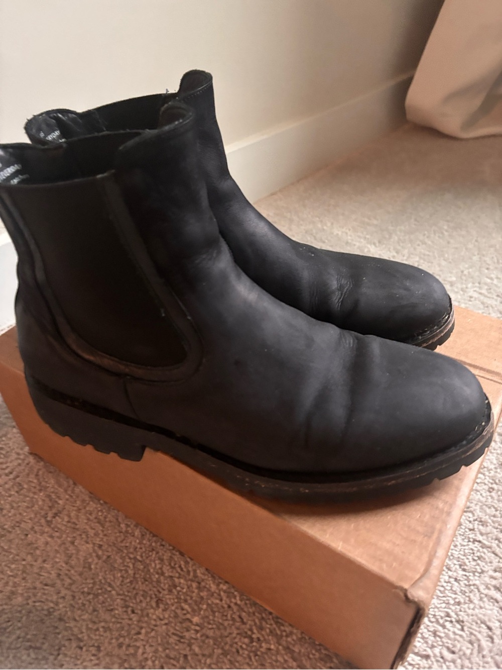 Thursday Boot Company Black Chelsea Boots